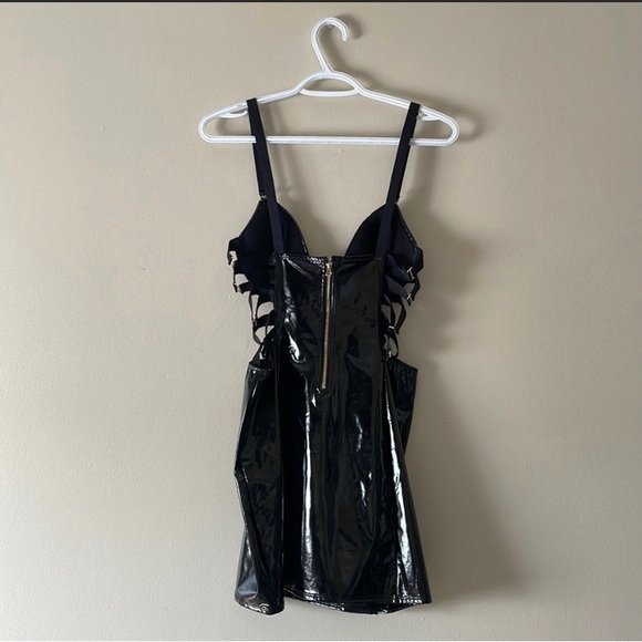 La Senza PVC black mini dress - Picture 2 of 4